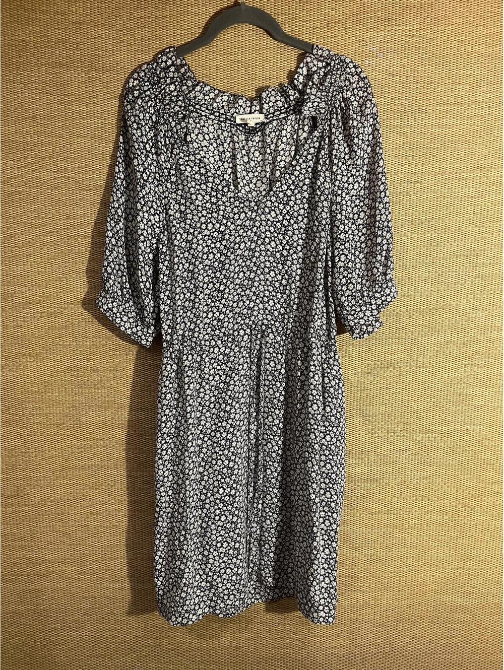 Rebecca Taylor Women's Size 8 Floral Dress 100% Silk